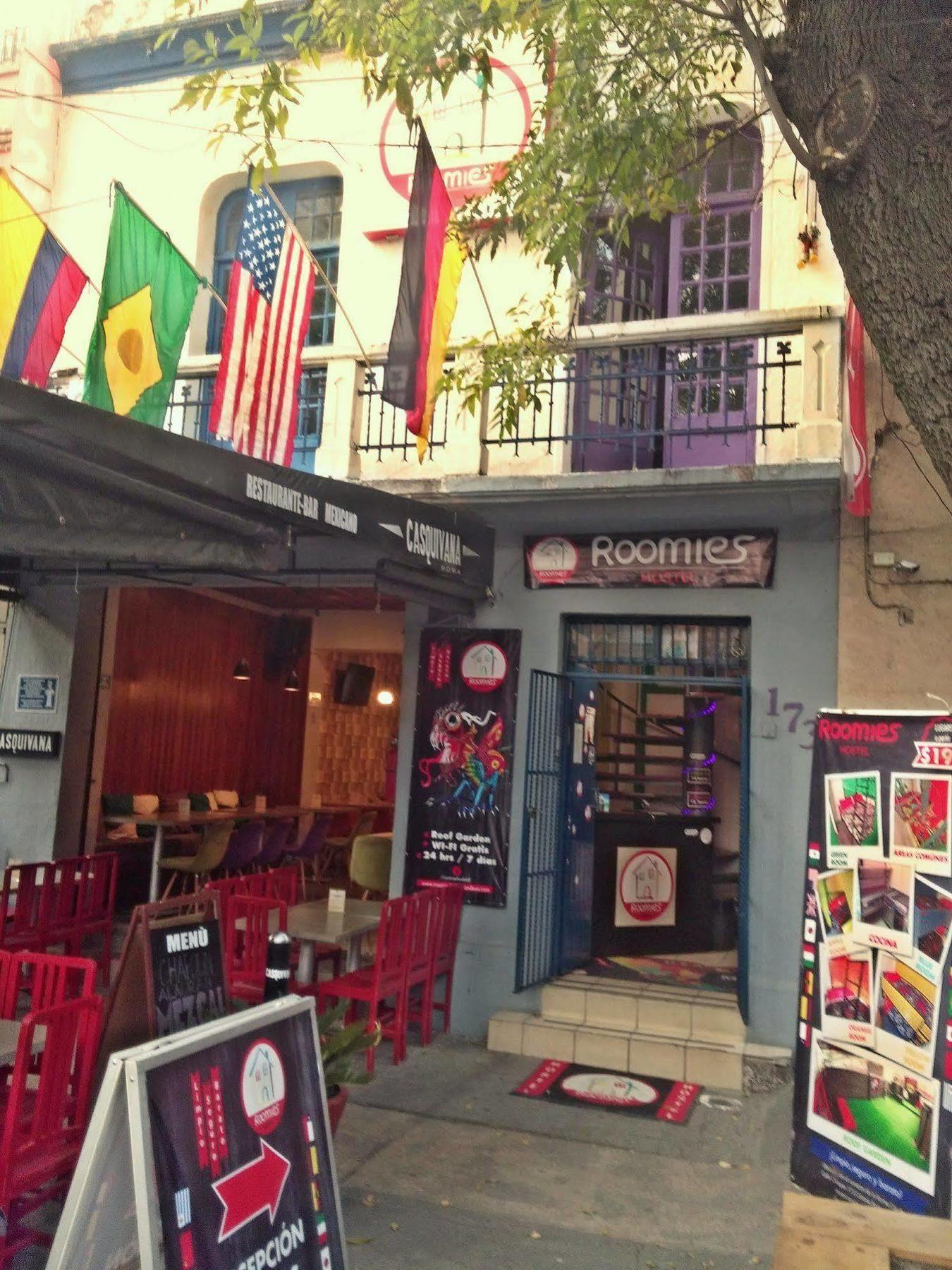 Roomies Hostel Roma Мексико Сити Екстериор снимка